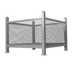 General-Purpose Steel Wire Mesh Storage Cage for Scaffolding Fittings Storage - Image 3