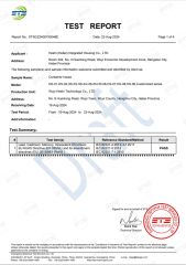 RoHS certificate from Heshi (Hebei) Integrated Housing Co., Ltd.