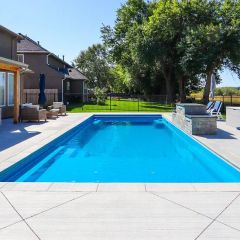 Commercial Fiberglass Rectangular Swimming Pool - Modern Hotel Outdoor SPA & Pool Equipment - Image 4