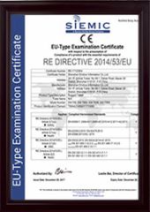 CE certificate from Shenzhen Sunboo Technology Co., Ltd.