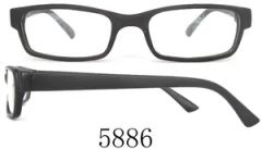 Cheap TR90 Design Optical Eyeglass Frame Brand OEM Style Casual Lens Demo Lens Model NO. 5860 HS Code 90041000 Frame Color Black - Image 4