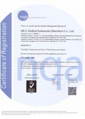 ISO CERTIFICATE certificate from Foshan Vokodak Medical Equipment Co., Ltd.
