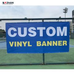 Wholesale Custom Inkjet Printing Advertising Cheering Vinyl Beach Flags Banner - Image 4