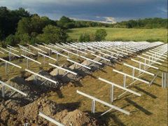 Solar Piling Work Soil Compatibility Suitable For Poor Soil Conditions Depth Precision Securely Driven To The Correct - Image 3