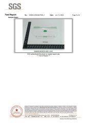 Pouch bag Food grade certificate from KAIPING FEILIYANG PACKING MATERIALS CO., LTD.