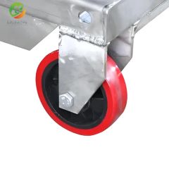 Compact Manual Scissor Table for Laboratory Use with Precision Height Control - Image 4