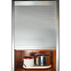 PVC Rolling Shutter Doors Color White Material PVC Style Full Height Position Exterior Open Style - Image 1