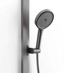 Modern Bathroom Shower Set Featuring Stylish Rain Showerhead MOQ 500PCS Shape Round Model NO. L42 Thread Npsm1/2" HS Code - Image 1