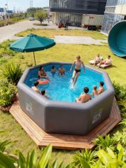 The Best Ipoolgo Inflatable Pool & Spa tub - Image 4