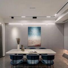 New Design Indoor 48V Aluminium Profiles Magnet Linear Track Lighting System LED Magnetic Ceiling Light for Stretch Ceilings - Image 3