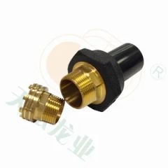 Heavy-Duty Polypropylene Male Coupler for Water Pipe Systems Pressure Pn16 Trademark L&Y Connection Male Head Type - Image 2