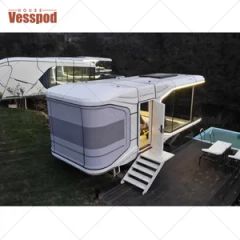 Mobile Homes Cabin Manufactured Supplier Movable Office Prefabricated Container Homes Prefab Houses Beach Hotel - Qingzhou Vessel Housing Technology Co., Ltd.
