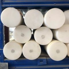 White Plastic Polyoxymethylene POM Rod Origin China Trademark HJH Density 1.4G/Cm3 Diameter 8-350mm HS Code 3920999090 Model NO. POM-C - Image 1