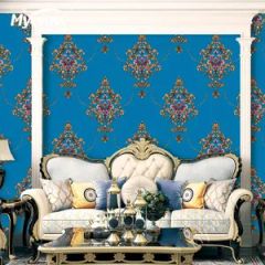 High Quality Flower Paper Base Wallpaper Decor 3D PVC Wallpaper - Image 4