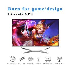27 Inch Cheapest Computer 75Hz 144Hz Gaming Curved Screen - Image 1