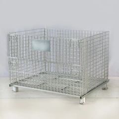 Steel Mesh Lockers for Transport & Warehouse Storage Size Large R&D OEM/ODM Origin China QC QC Control Material Steel Warranty on - Image 3