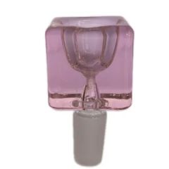 Mini Square Glass New Style Pipe Accessories Smoking Glass Bowl - Image 3