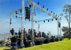 Aluminum Line Array Truss Stand Display for Event Equipment System - Image 4