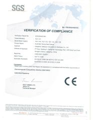 CE/EMC-SWING GATE OPENER certificate from Hangzhou Safedoor Automation & Hardware Co., Ltd.