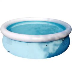 Dfaspo Above-Ground Garden Outdoor PVC Swimming Pool with Filter and Ladder - Image 6