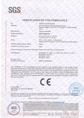 CE certificate from Ningbo Ispuring Intelligent Technology Co., Ltd.