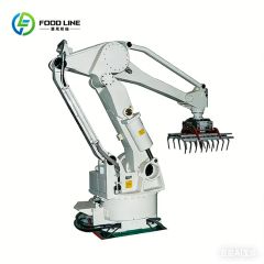 Automatic Carton Palletizing Machine with Anti-Scratch Grippers for Metal Component Boxes - Image 1