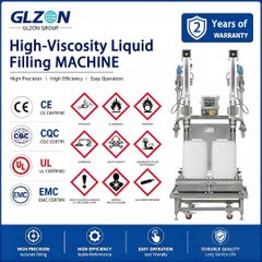 High-Viscosity Liquid Filler Jerry Can Filling Machine Adhesive Filling Machine Glue Filling Equipment Thinner Filling M - Image 1