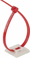 Plastic Cable Tie Mounts Finish Matte Shape Square Size 2x2 inch Material Plastic Color Yellow and - Image 2