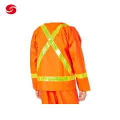 Flame Resistant Suit Safety Protection Waterproof Windproof High Temperature Fire Clothes - Image 3