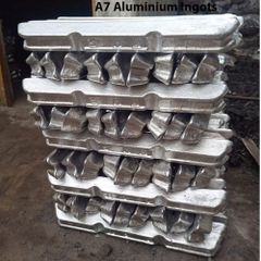 High-purity 99.90% Aluminum Alloy Ingot A7 Grade 7000 Series ISO9001 Certified Silvery White Secondary for Industrial Us - Image 3