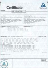 Certificates certificate from Ningbo Hoome InformationTechnology Co., Ltd.