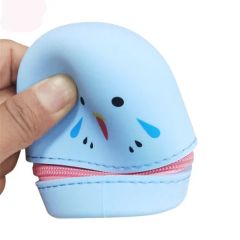Cute Anial Bird Shape Coin Bag Purse Key Wallets Silicone Coin Purse - Image 6