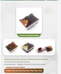 Kabkab Dates/ mozafati dates/piarom dates/ zahedi dates/dates paste/ chocolate covered dates - Image 5