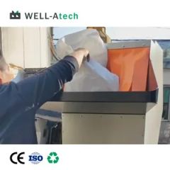 Well Atech Plastic Crushing Machine PVC Plastic Pipe Crusher with Good Price - Anhui Well Advanced Technology Co., Ltd