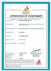 CE certificate of Zhuji Fengfan Piping Co., Ltd. – certificate photo, supplier certificates section