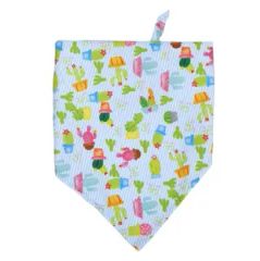Reversible Square Dog Scarves, Dog Kerchiefs Size L Type Scarf Origin China Model NO. DB209 Material Cotton Style - Image 3