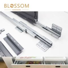 Soft Closing Undermount Drawer Slides Slim Drawer Box - Image 1