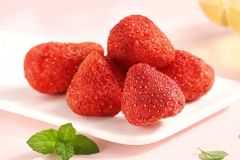 Premiun  nature Freeze-dried diced, slide, whole, no sugar/strawberry, banana, blueberry, dragon fruit, mushroom morel - Image 1