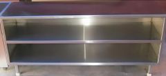Cross Over Benches Color Silver Appearance Modern Shape Rectangular Design Type Standard Bench Length custmized Surface Finish - Image 7