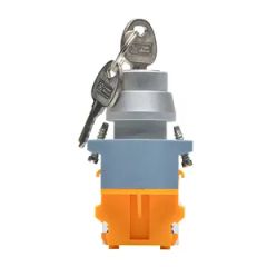 IP45 La110-A2-Y Push Buttons Switch Rotary Key Switch Brand Utl Color Grey Origin China Trademark UTL Type Composite HS Code 85318090 - Image 1
