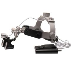New 3.5X Binocular Magnifier with Headlight Headband Loupes Medical Headlamp Surgical Light - Image 6