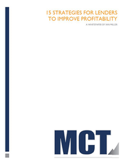 Whitepaper: 15 Strategies for Lenders to Improve Profitability - CAPITAL TRADERES