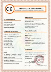 CE of shoe cover certificate from Hangzhou Tuopusi Medical Products Co., Ltd.