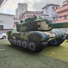 Advertising Inflatable Tank Model Advertising Giant Tank Origin China Material Oxford Technics Sewing Inflatable Gas Air - Image 4