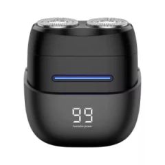 Portable Mini Shaver Double Head Rechargeable Electric Pocket Razor Electric Razor Beard Trimmer Shavers - Image 1