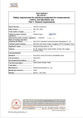 LVD Test Report of Cable Smoke Density Tester certificate from Chongqing Advanced Technology Co., Ltd.