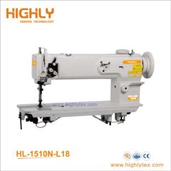 Long Arm Computerized Single Needle Compound Feed Leather Sewing Machine - Image 1