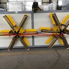 Plastic Multi Layers PPR PP PE PVC Pipe Extrusion Line High Efficient Screw and Barrel Water Supply Pipe Extruder - Image 3