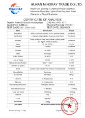 COA certificate from Mingray Technology Group Co., Ltd.