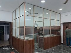Office Partition Panel Thickness 50 mm Application Area Interior Partition Type Full Height Partition Material Aluminium And - Image 2